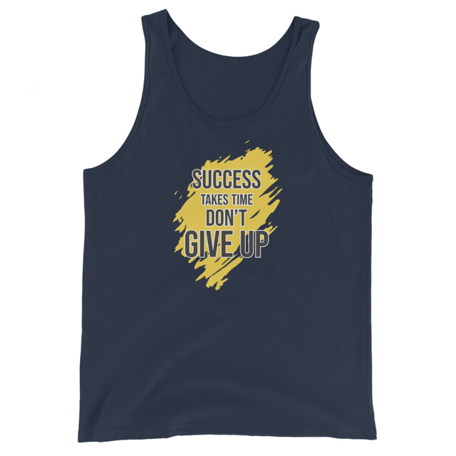 Success Takes Time Don't Give Up - Men's Tank Top, second view
