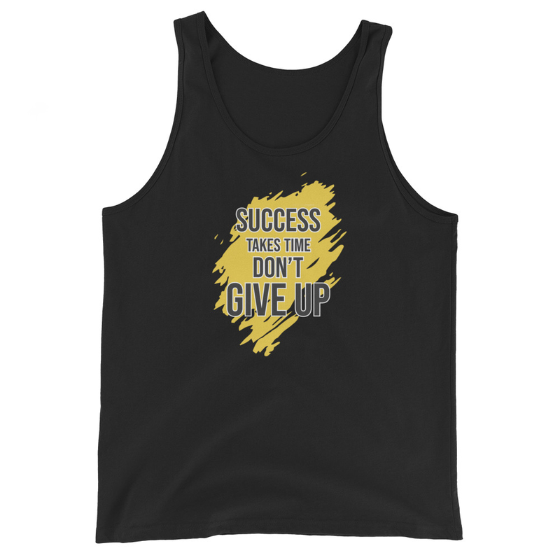 Success Takes Time Don't Give Up - Men's Tank Top