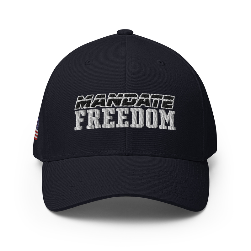 Mandate Freedom Embroidered Structured Twill Cap - Pro USA & Freedom Cap/Hat