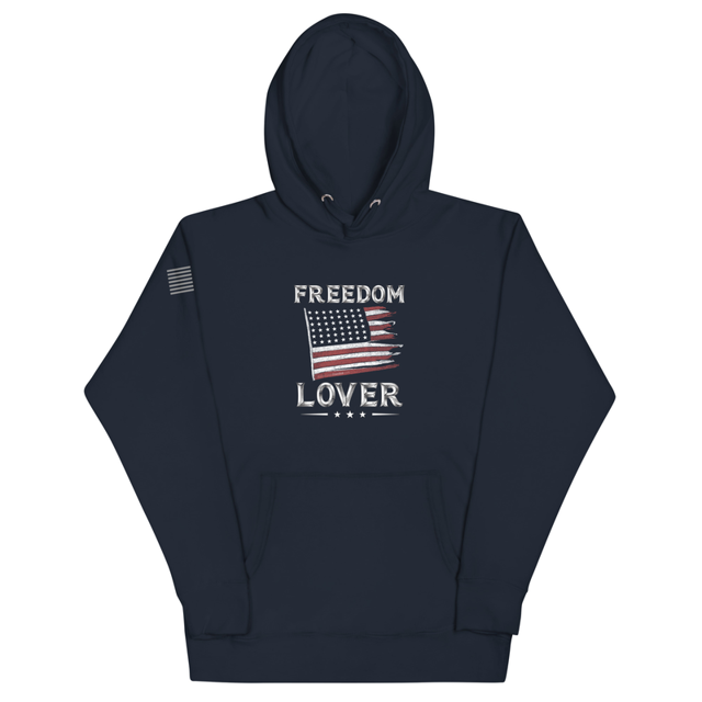 Freedom Lover Unisex Hoodie, second view