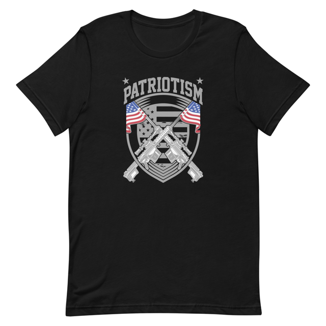 Patriotism Pro America Patriotic Graphic t-shirt (Front Design), second view