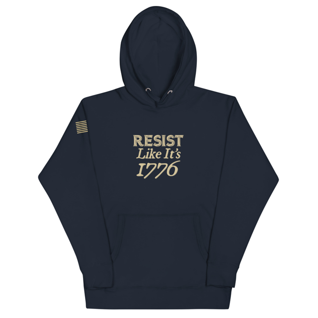 Resist Like It's 1776 Unisex Hoodie, second view