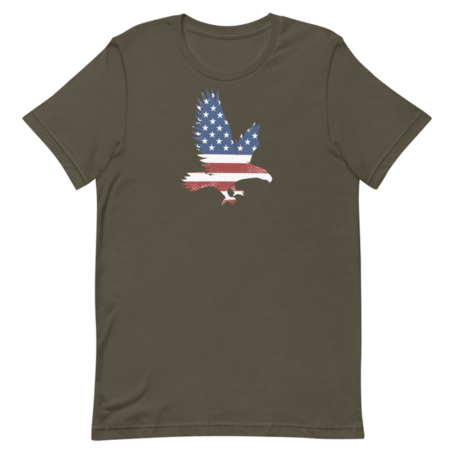 American Eagle t-shirt in Army
