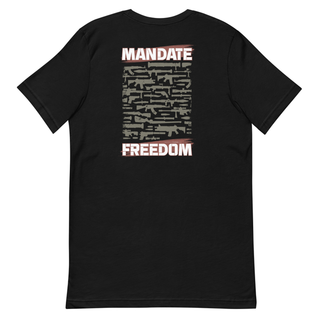 Mandate Freedom Unisex t-shirt, second view