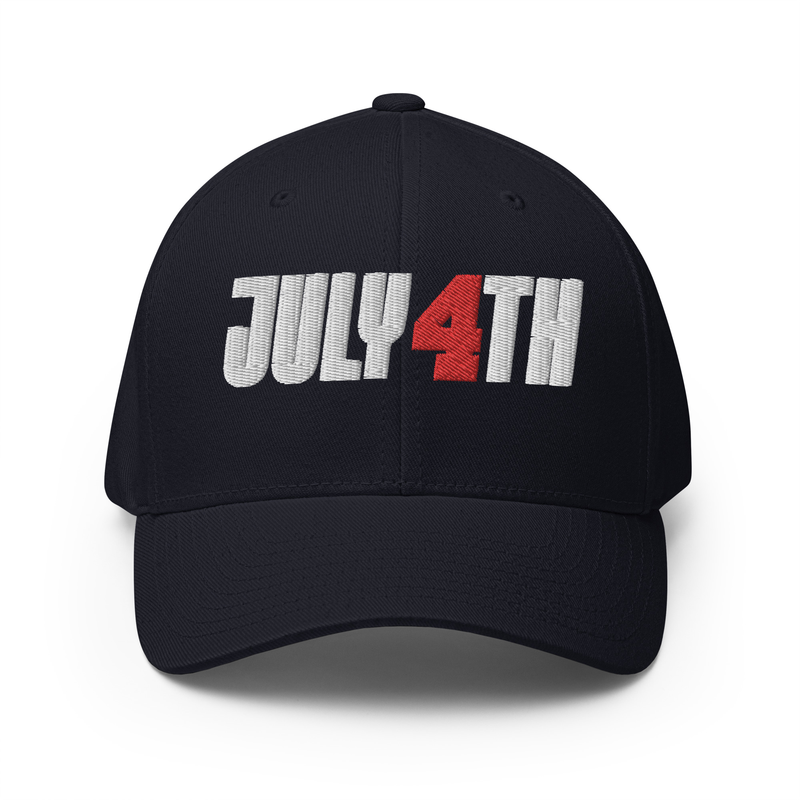 July 4th Structured Twill Independence Day Cap