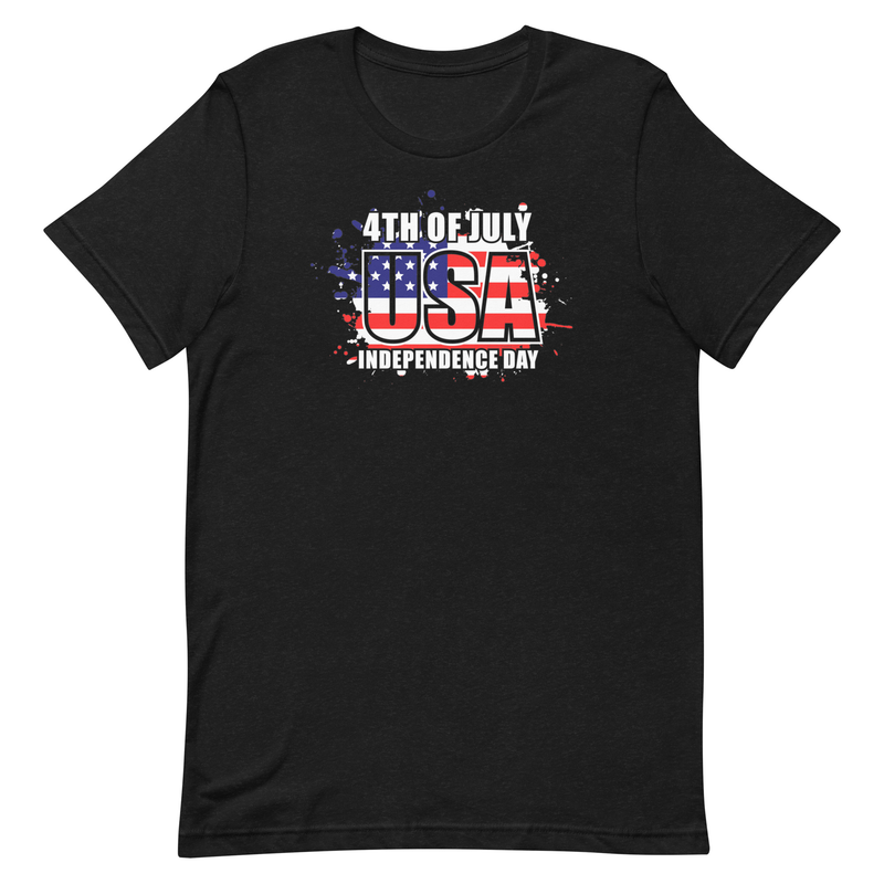 4th of July USA Independence Day Unisex t-shirt