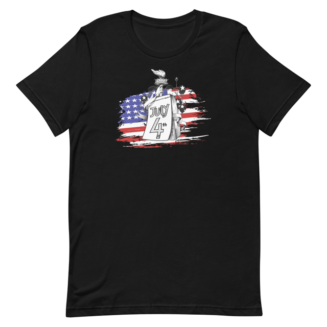 July 4th Unisex Independence Day t-shirt, second view