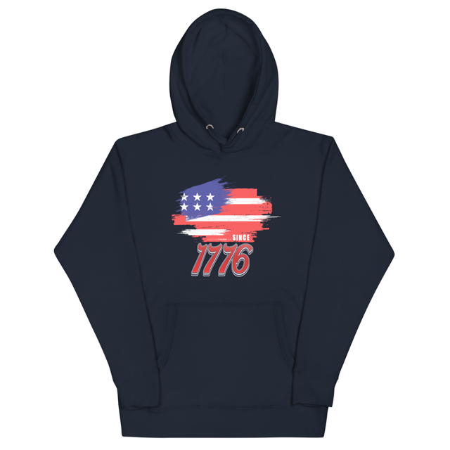 Since 1776 Unisex Independence Day Hoodie, second view