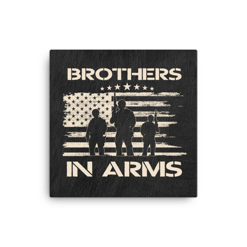 Brothers In Arms - Memorial Day Canvas