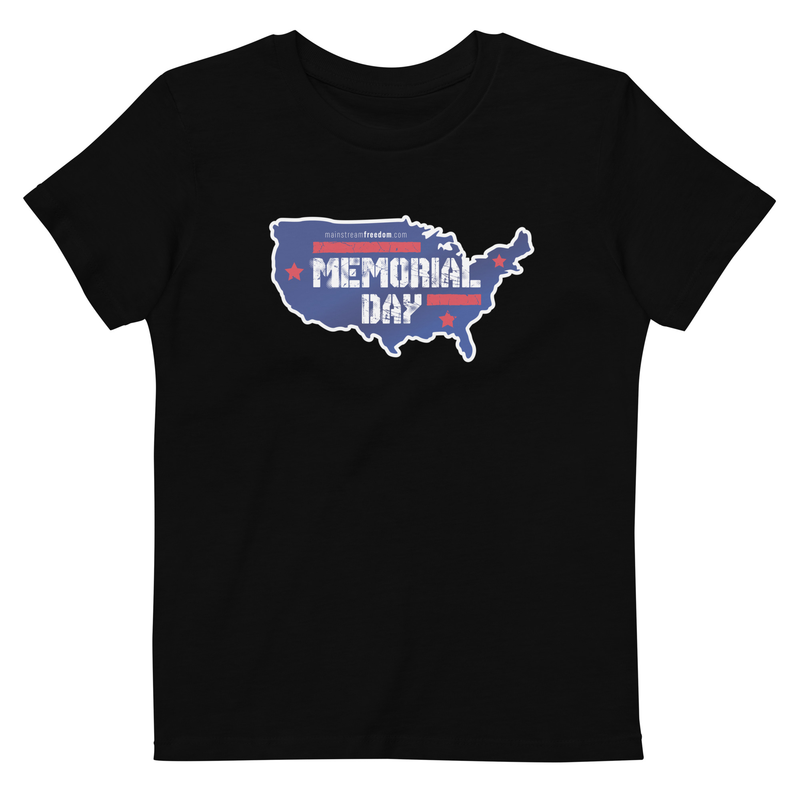 Memorial Day Organic cotton kids t-shirt