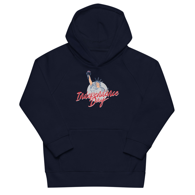 Independence Day kids hoodie in French Navy