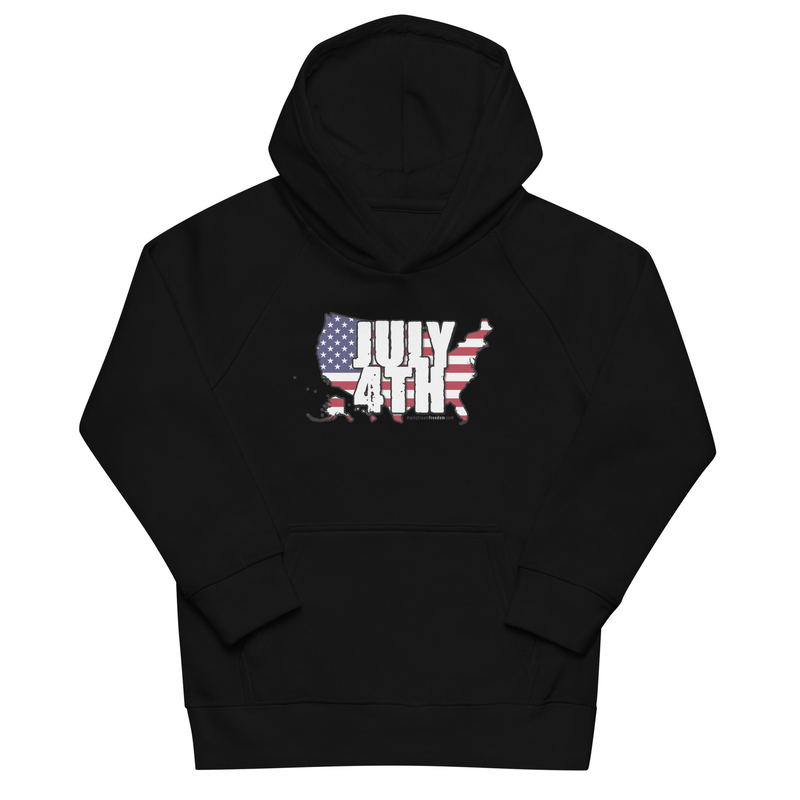 July 4th Kids eco hoodie