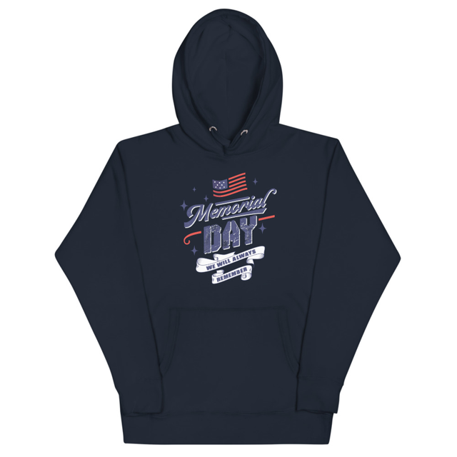 Memorial Day Unisex Hoodie, second view