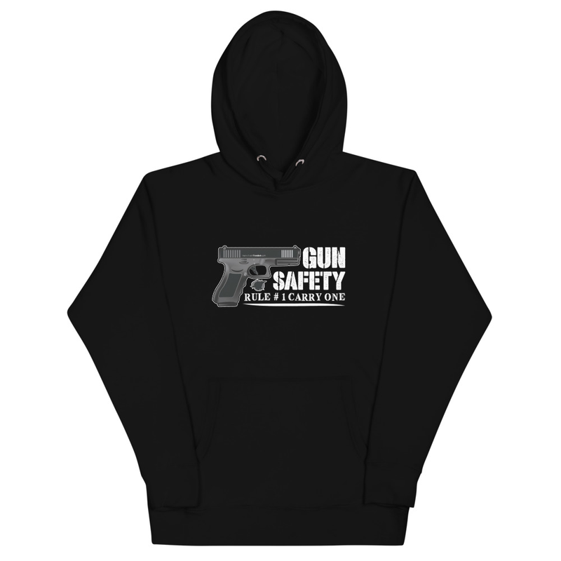 Gun Safety Rule #1 Carry One Unisex Hoodie