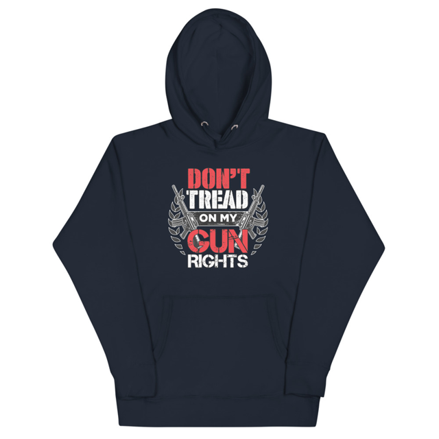 Don't Tread on my Gun Rights Unisex Hoodie, second view