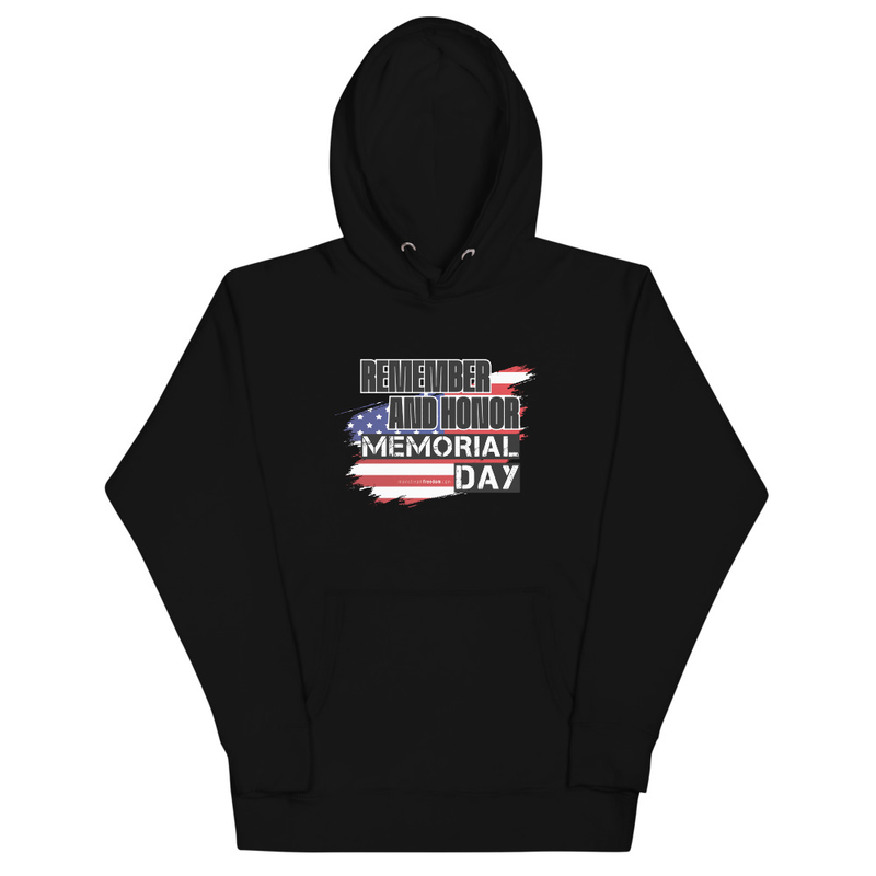 Remember and Honor Memorial Day Unisex Hoodie