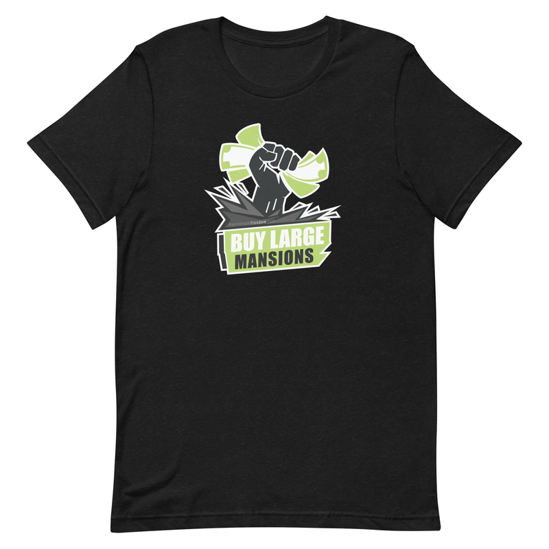 Buy Large Mansions - Black Lives Matter Scandal Short-sleeve unisex t-shirt