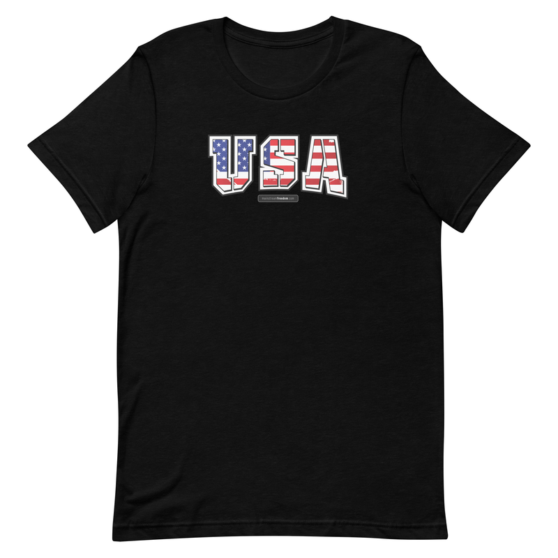 USA Short-sleeve unisex t-shirt