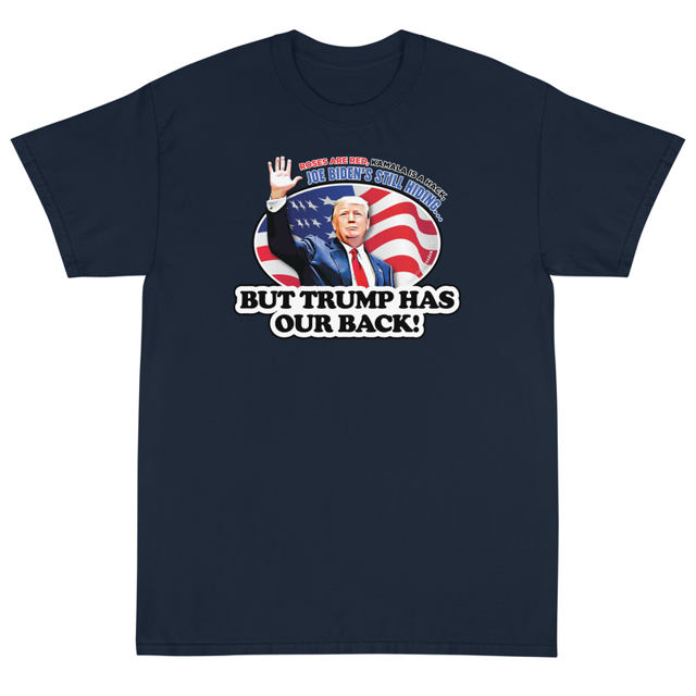 Trump Has Our Back Short Sleeve T-Shirt, second view