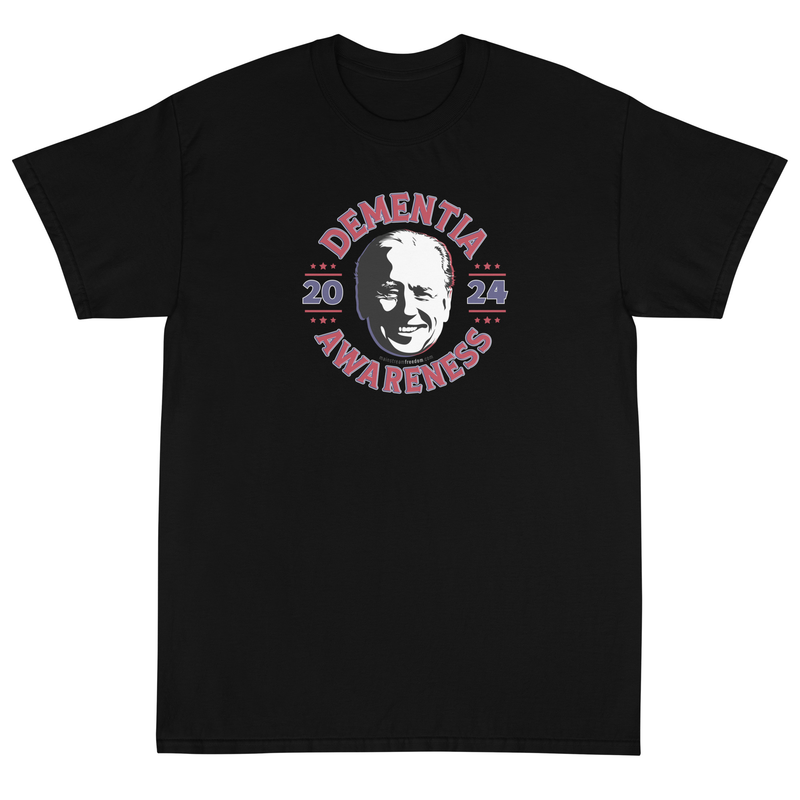 Dementia Awareness 2024 Joe Biden Short Sleeve T-Shirt