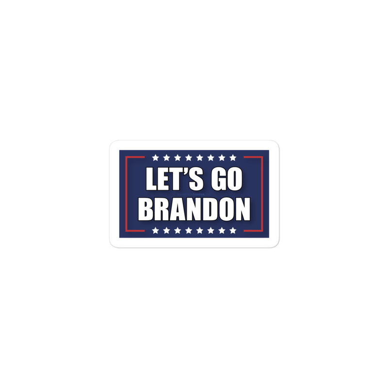 Let's Go Brandon Bubble-free stickers