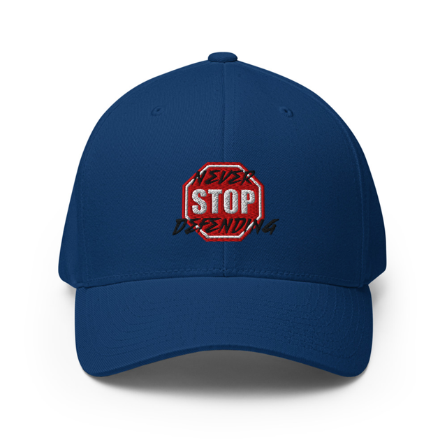 Never Stop Defending Structured Twill Cap, second view