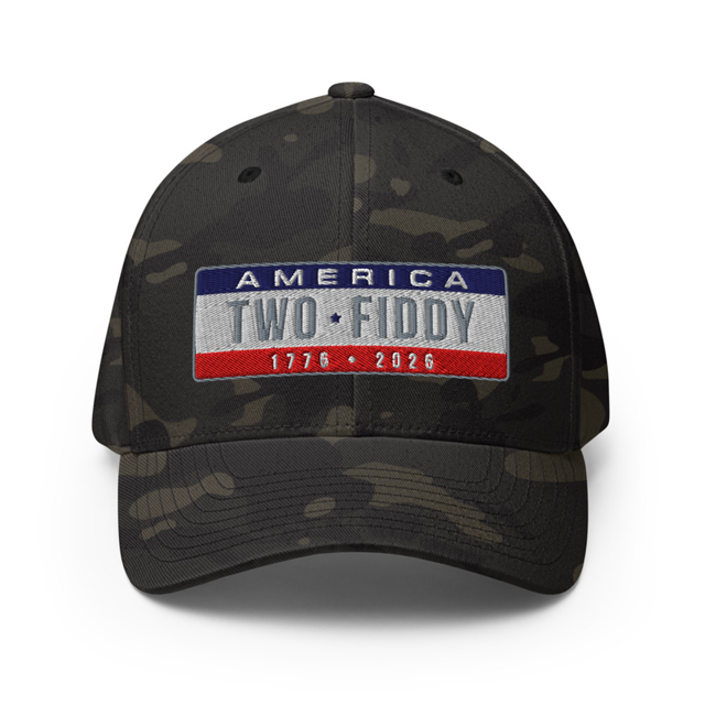 Plate America Two Fiddy Structured Twill Cap, second view