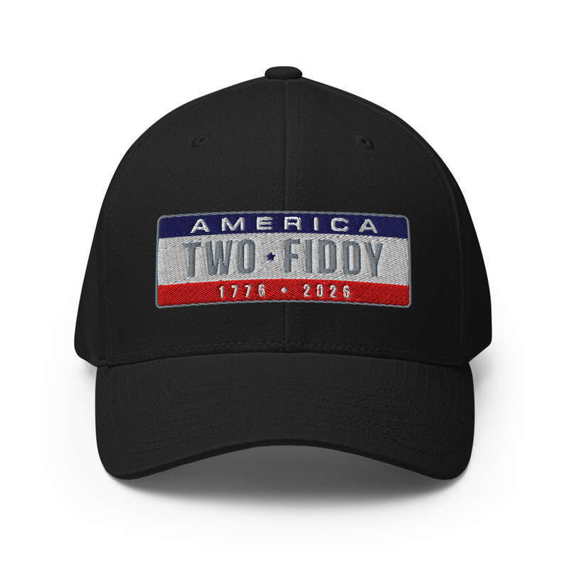 Plate America Two Fiddy Structured Twill Cap