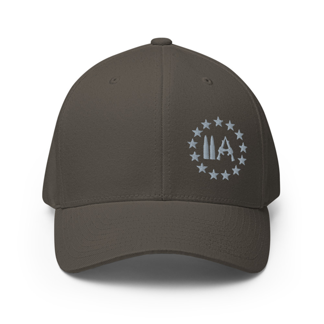 2A 13 Stars structured twill cap in dark grey, front view