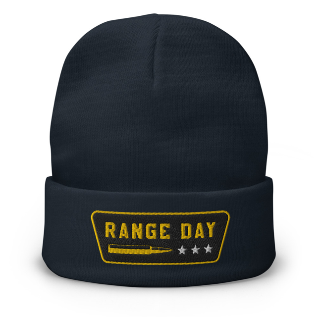 Range Day Embroidered Beanie, second view
