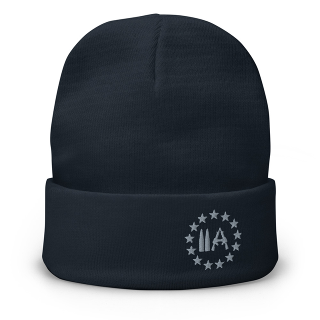 2A 13 Stars Embroidered Beanie, second view