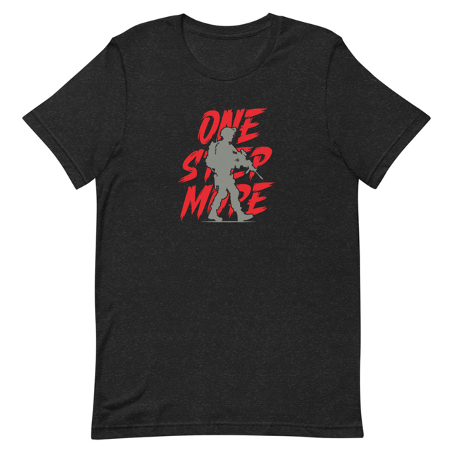 Patriotic One Step More Unisex t-shirt, second view