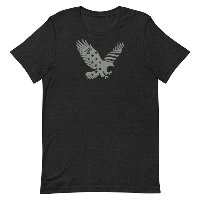Patriotic Eagle Silhouette Unisex t-shirt, second view