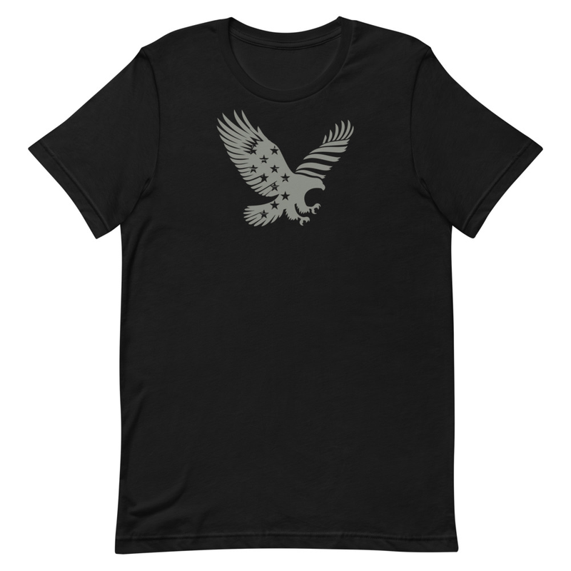 Patriotic Eagle Silhouette Unisex t-shirt
