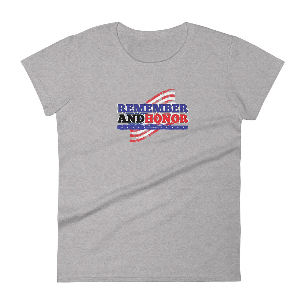 Remember and Honor Women's short sleeve t-shirt