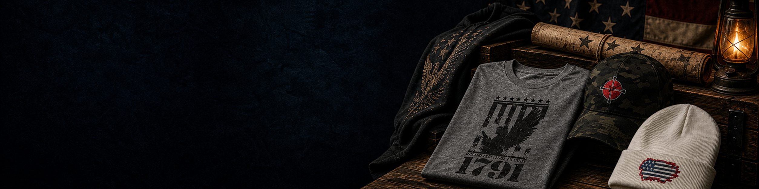 The Liberty Collection, patriotic apparel by Mainstream Freedom