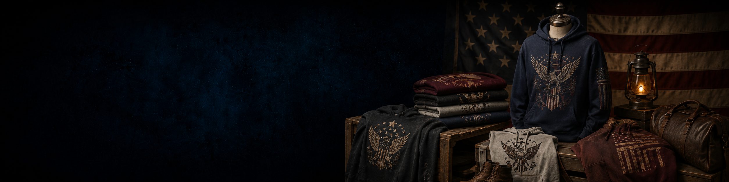 Men Hoodies, patriotic apparel by Mainstream Freedom